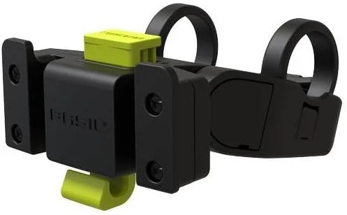 Basil handlebar bracket for Klickfix plates - black