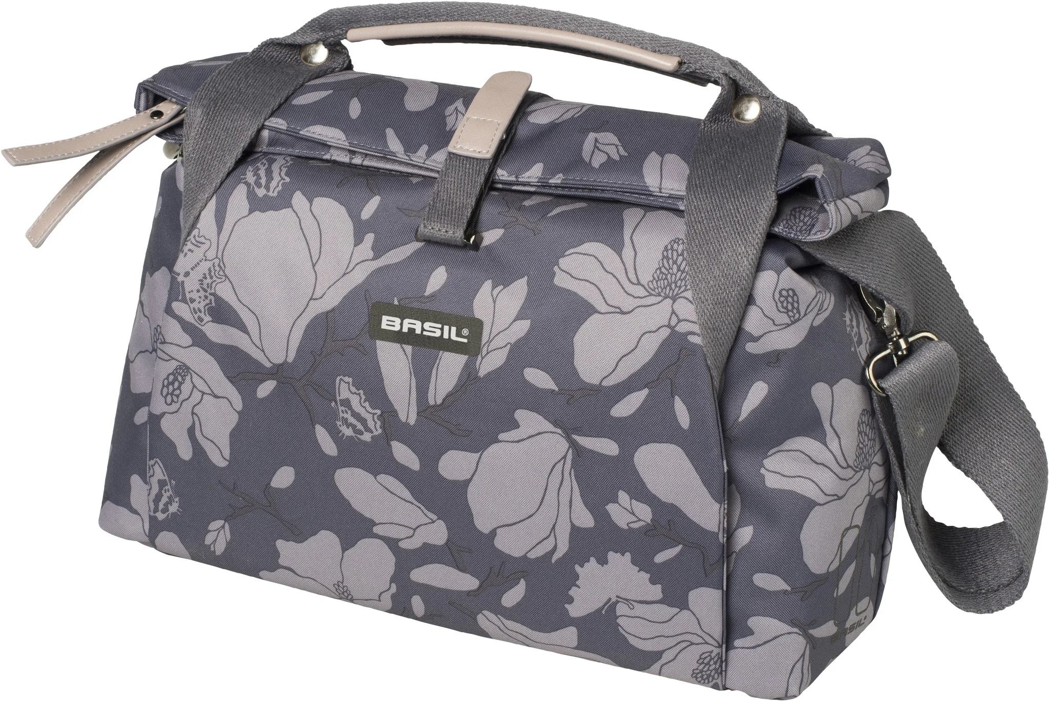 Basil Magnolia 7 liter handlebar bag - blackberry