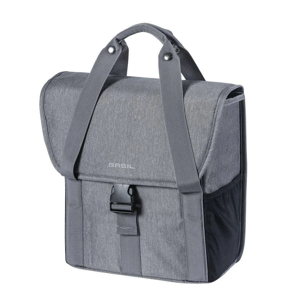 Basil GO Single Bag 16 liter - gray