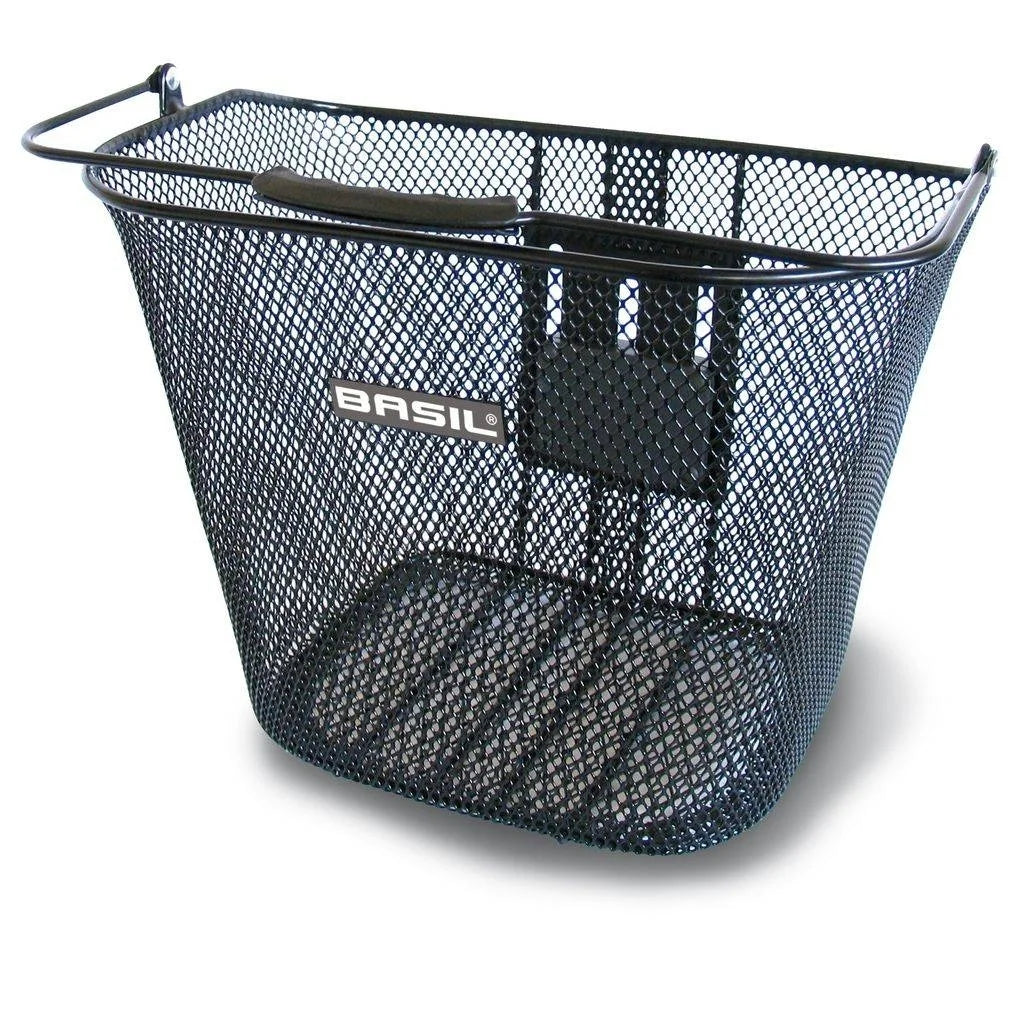 Basil Bremen KF bicycle basket - black (without holder)