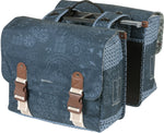 Dubbele fietstas Basil Bohème MIK - 35 liter - blauw