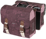 Dubbele fietstas Basil Bohème MIK - 35 liter - rood