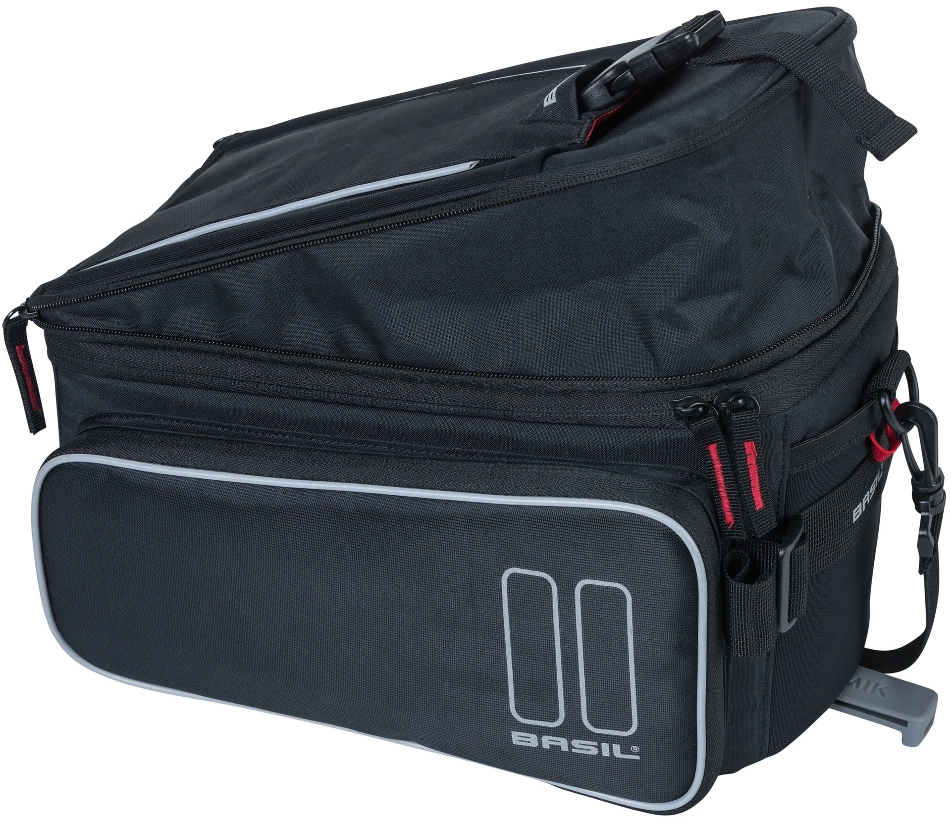 Basil Sport Design Trunkbag MIK 7 to 15 Liter Luggage Carrier Bag - Black