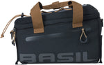 Bagagedragertas / schoudertas Basil Miles Trunkbag - 7 liter - black slate