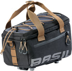 Bagagedragertas / schoudertas Basil Miles MIK Trunkbag - 7 Liter - Black Slate