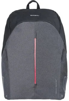 Fietsrugzak voor 13 inch laptop Basil B-Safe Commuter - 13 liter - zwart