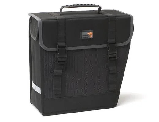 Enkele fietstas New Looxs Take away bag Hybride - rechts - 16 liter - zwart