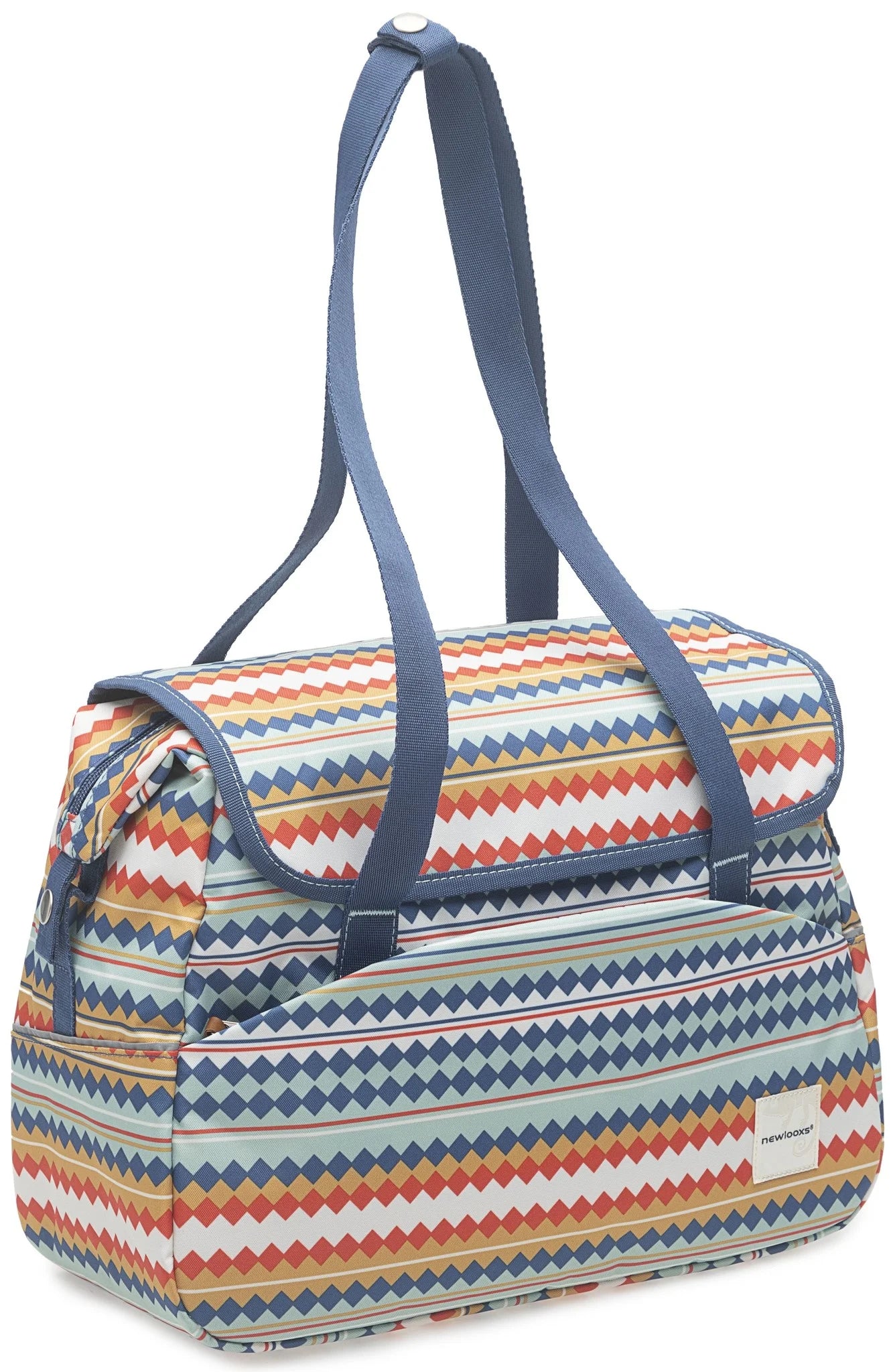 Enkele fietstas / schoudertas New Looxs Tosca - 16 liter - diamond spring