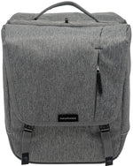 Dubbele fietstas New Looxs Nova Double afneembaar - 32 liter - grijs