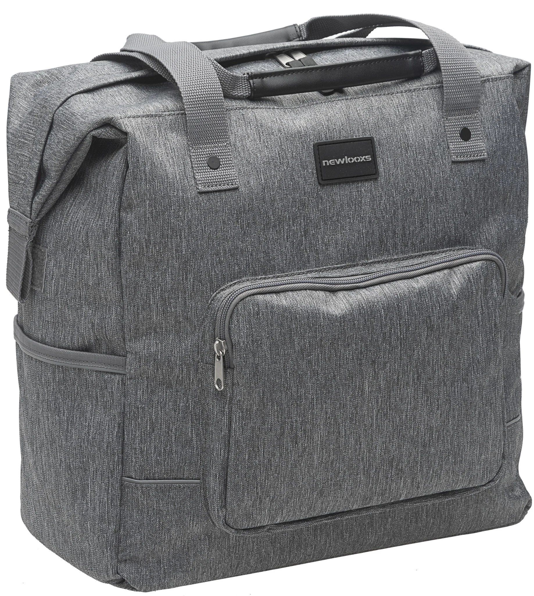 Enkele fietstas New Looxs Camella - 24,5 liter - grijs