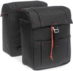 Dubbele fietstas New Looxs Vigo Double Atran - 37 liter - zwart