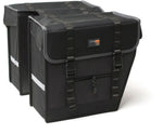 Dubbele fietstas New Looxs Superior Maxi - 42 liter - zwart