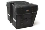 Dubbele fietstas New Looxs Superior Maxi - 42 liter - zwart / grijs