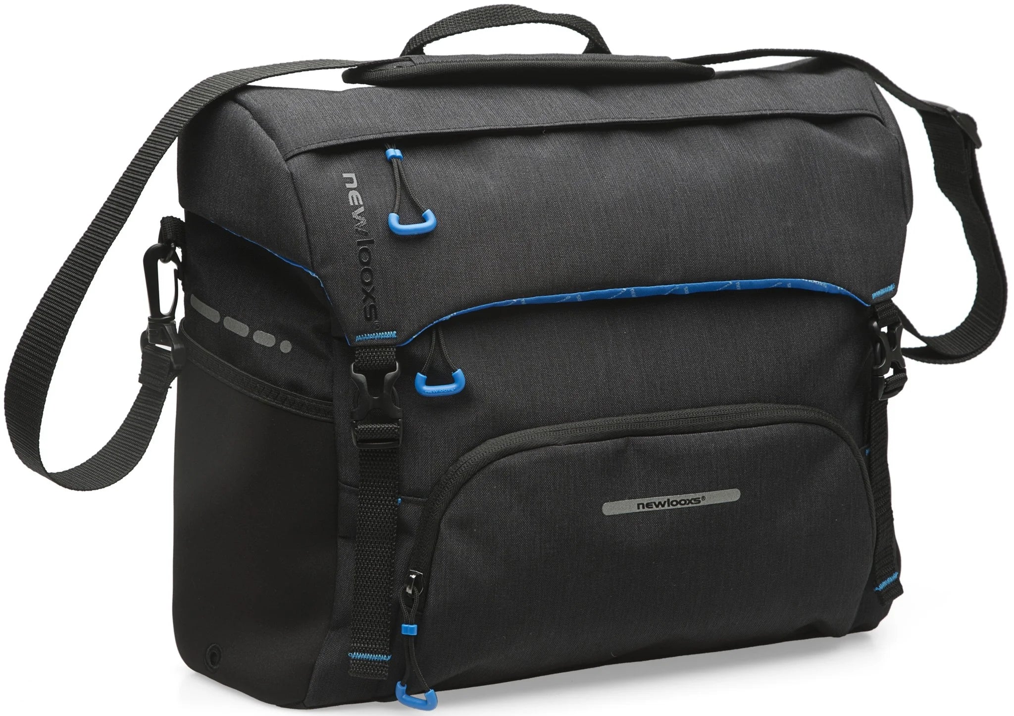 Schoudertas / pakaftas New Looxs Messenger Bag Black - 16,5 liter