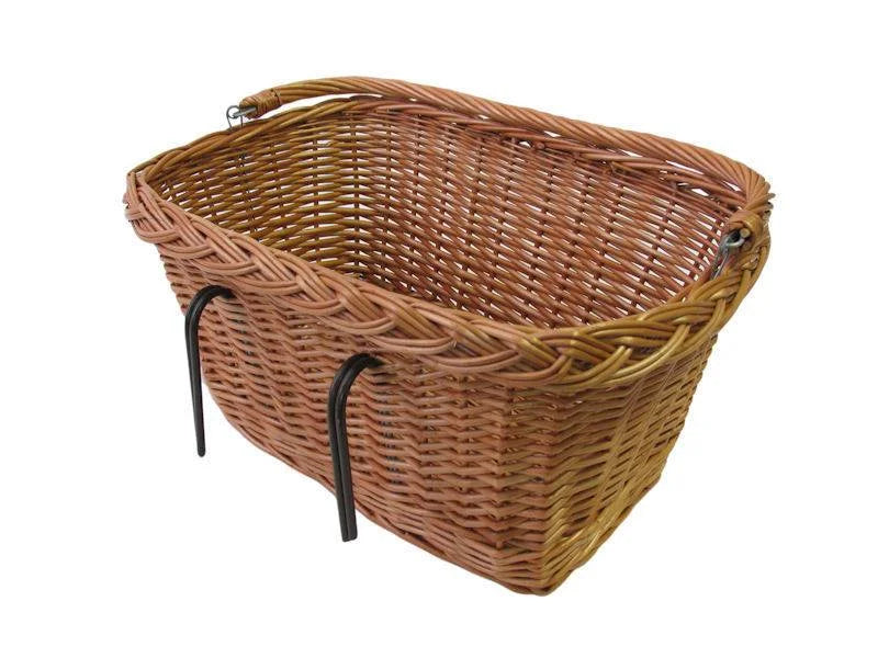Wicker Basket Basil Davos W/Handle