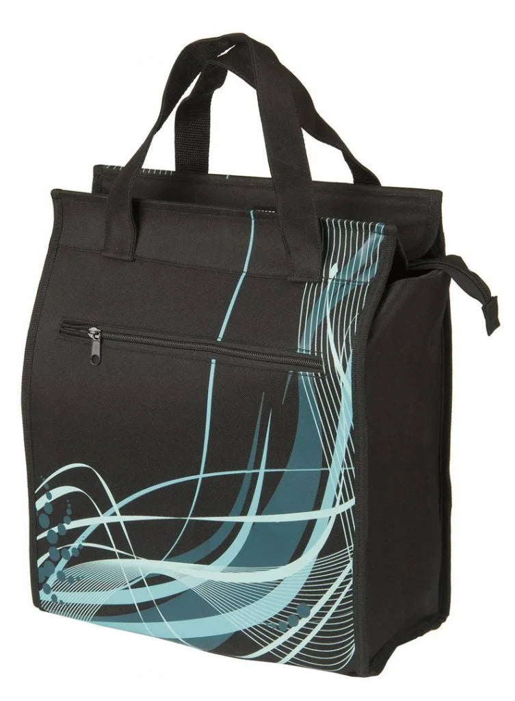 Tas Shopper M-Wave Black-Fancy