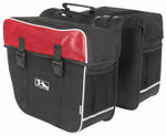 Tas Dubbel M-Wave 'Amsterdam' Zwart/Rood