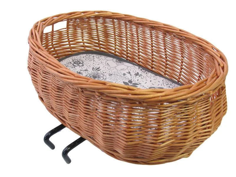 Basil Dog Bed Pluto Reed Oval Handlebar Mounting