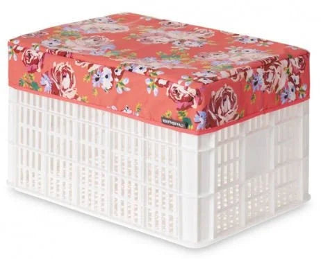 Crate Cover Basil Blossom Large