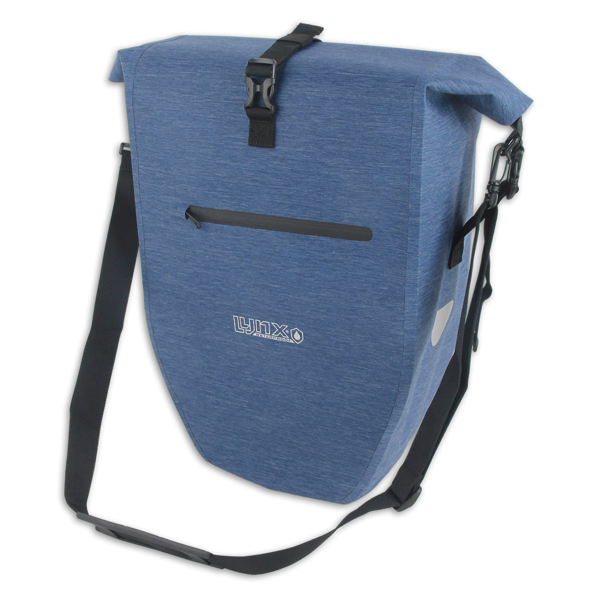 Enkele fietstas Hayes - Blauw - 28 Liter