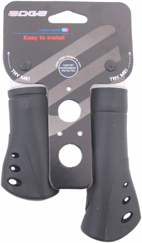 Edge Ergo Venti Handlebar Set - 125/92mm - Black