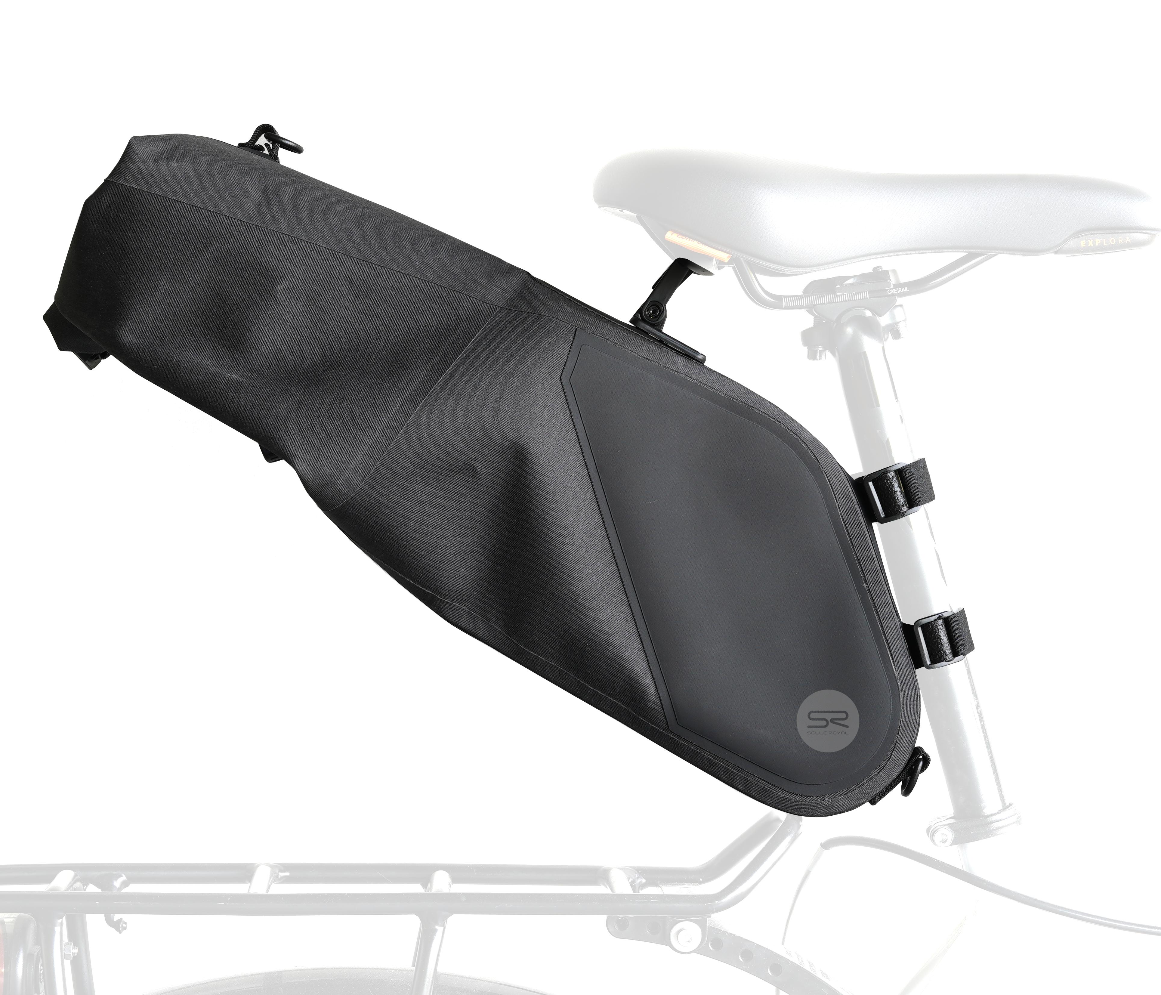 Zadeltas Selle Royal 7 liter XLarge - zwart