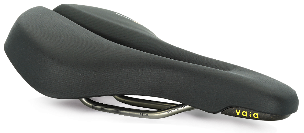 Fietszadel Selle Royal Vaia Moderate - Adventure Time - zwart