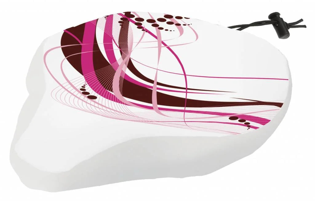 Zadeldek M-Wave White-Fancy