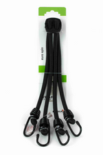Widek Euro Spinbinder 4-Haken 10 mm x 65 cm - Zwart