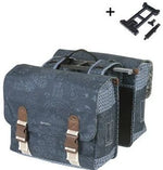 Basil Bohème MIK double pannier - 35 liters - blue