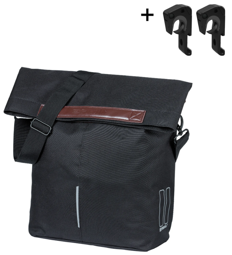 Basil City Shopper 14-16 Liter Bicycle Bag - Black