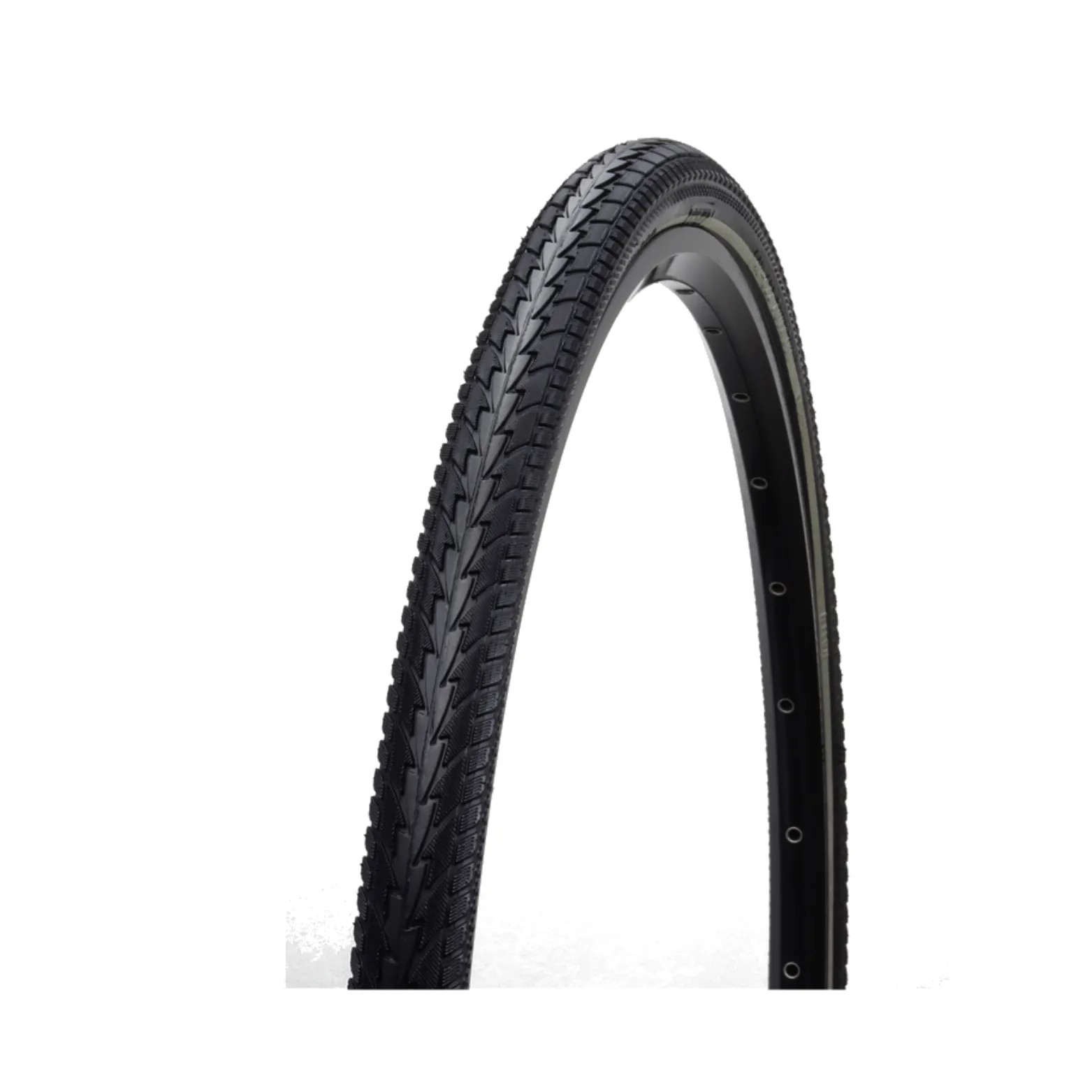 Buitenband 28 x 1 1/2 Zwart (40-635) - Witte Lijn