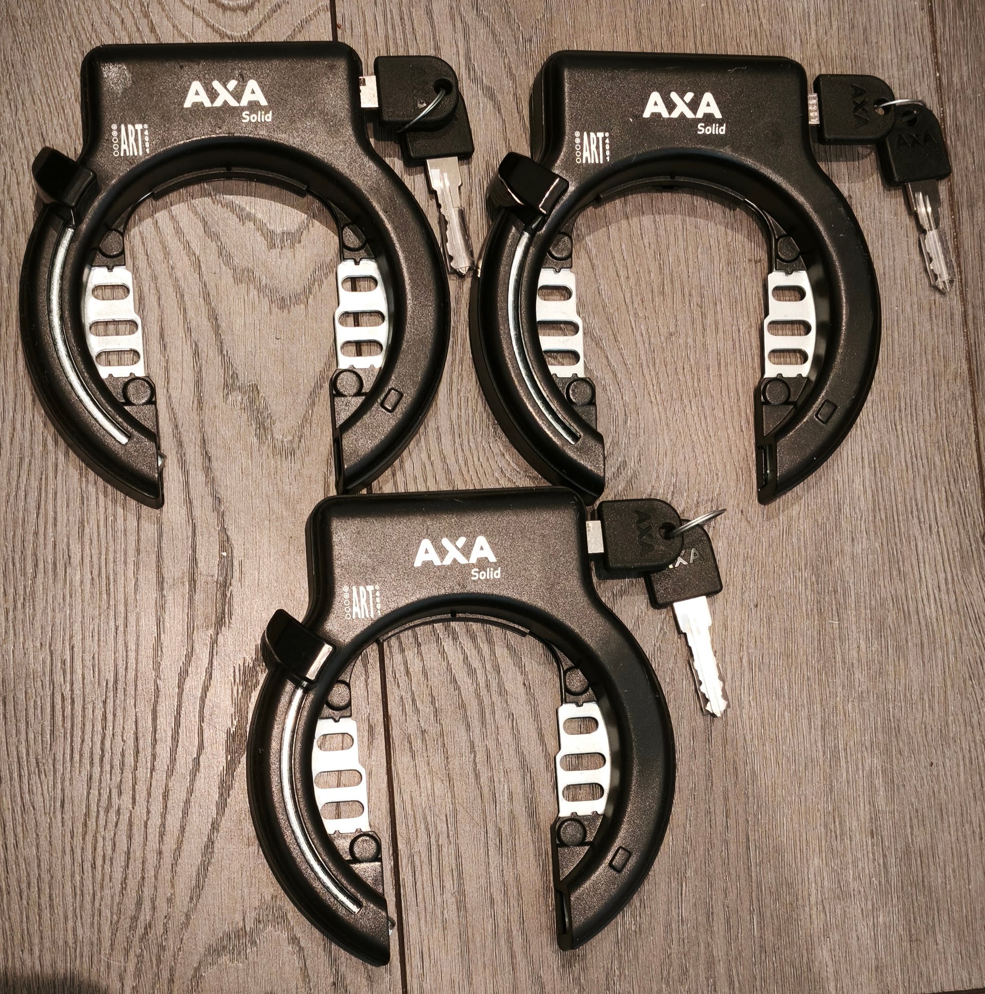Ring lock Axa Solid - Black - ART2