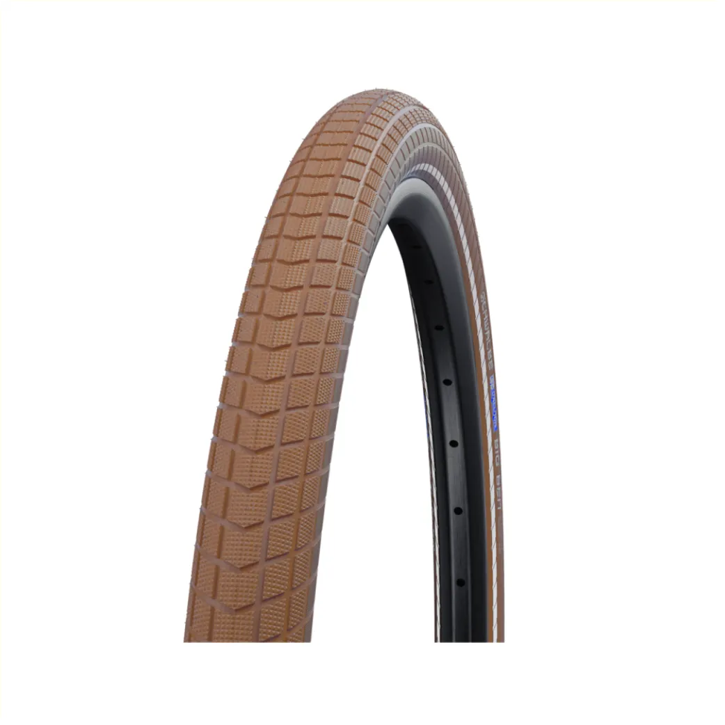 Buitenband Schwalbe Big Ben 50-622 - Bruin met Reflectie