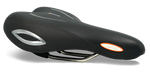Selle Royal zadel Lookin Moderate Stracciatella - Zwart