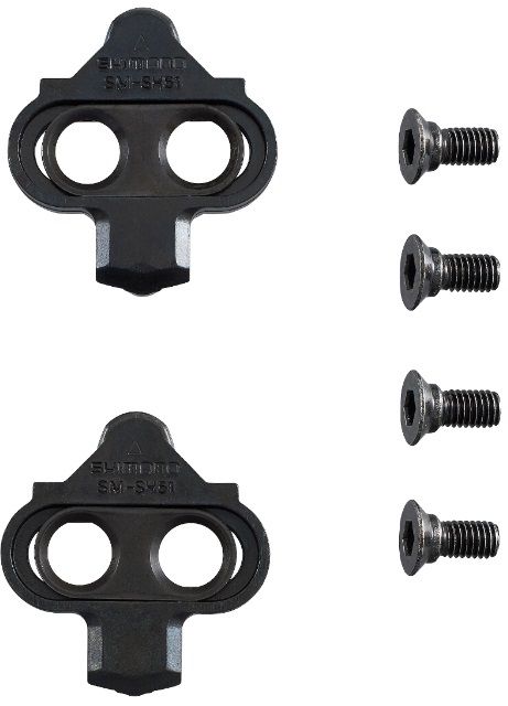 Shimano Schoenplaatjes SM-SH51 SPD zonder achterplaat (eenzijdig uitklikbaar)