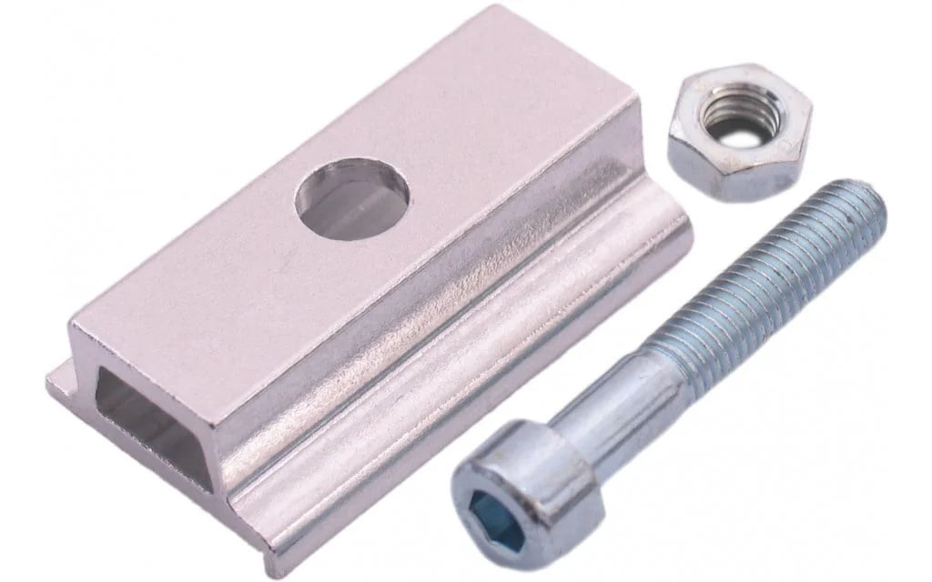 Ursus adapter plate for bicycle stand on Gazelle bicycle