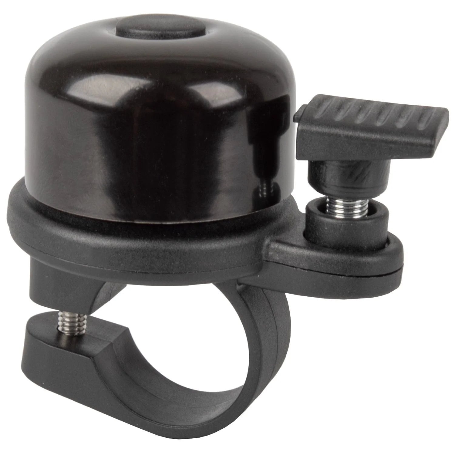 Airbell bicycle bell with Airtag holder ø31.8mm - Black