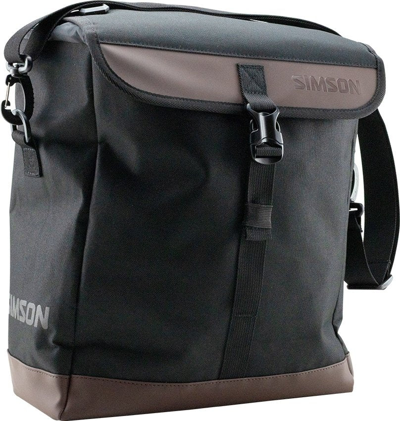 Simson fietstas enkel Urban nachtzwart 15L