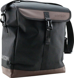 Simson fietstas enkel Urban nachtzwart 15L