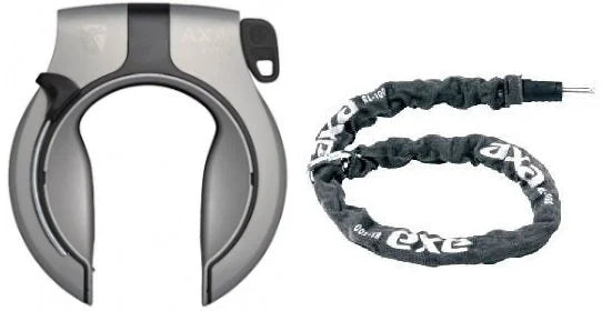 Duo Deal AXA Victory Ringslot + RLC 100 insteekketting - Grijs
