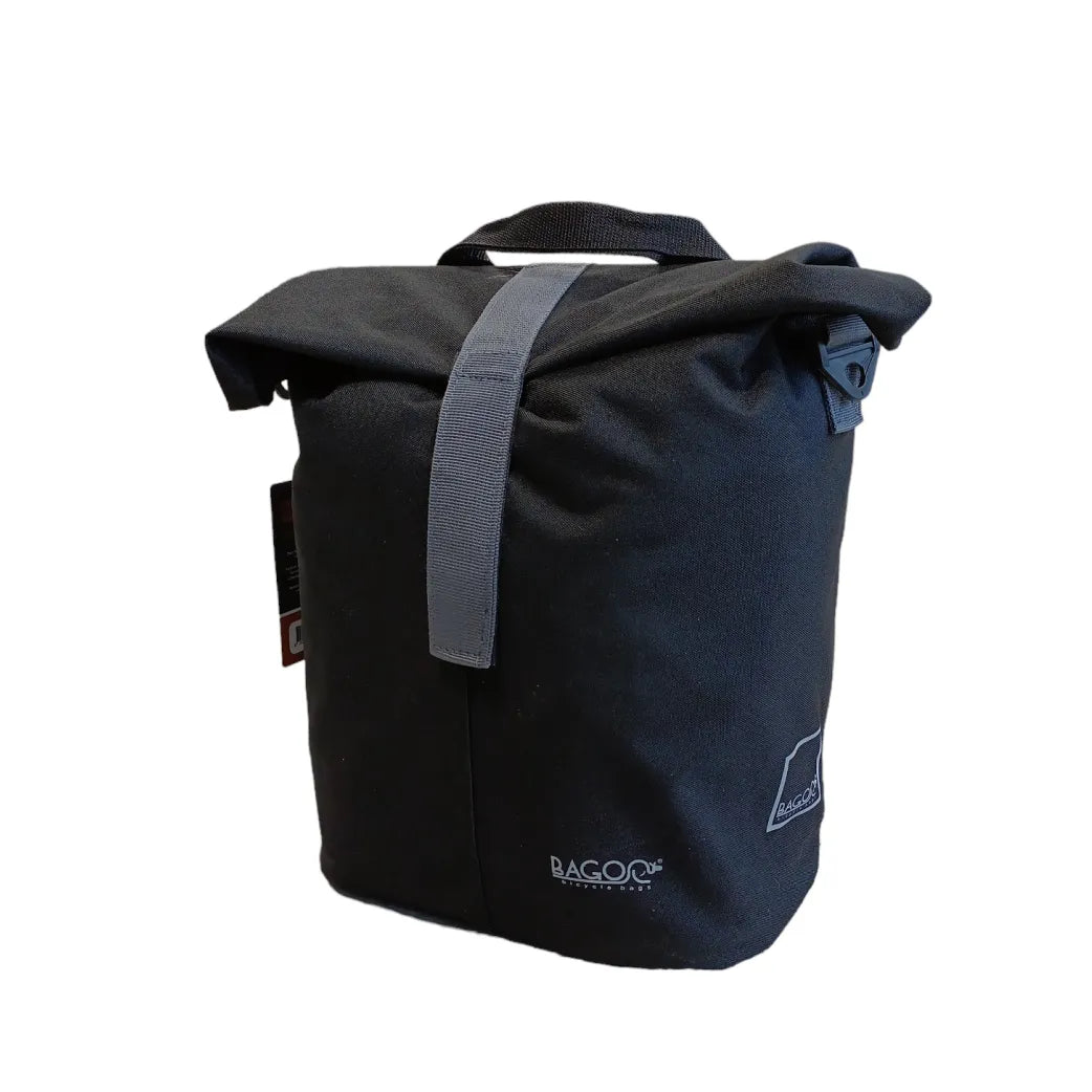 Bagoo Single Shopper Pannier - 14L - Black