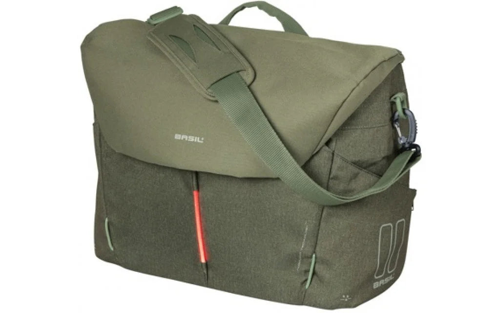 Basil B-Safe Commuter Nordlicht Laptop Bag - 17 Liters - Olive Green