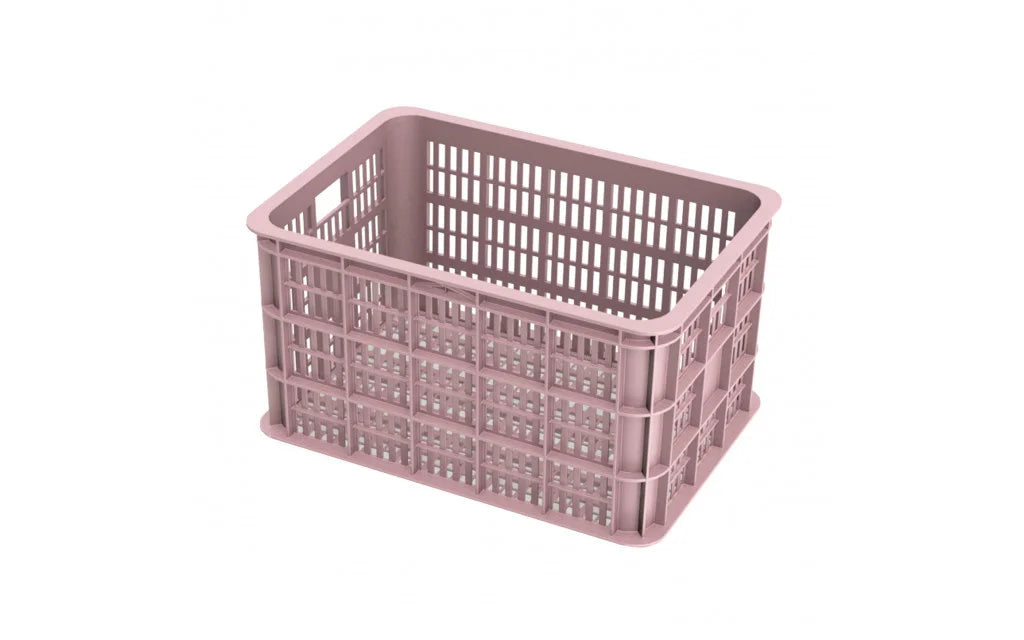Fietskrat Basil Crate Large 50 Liter - Faded Blossom