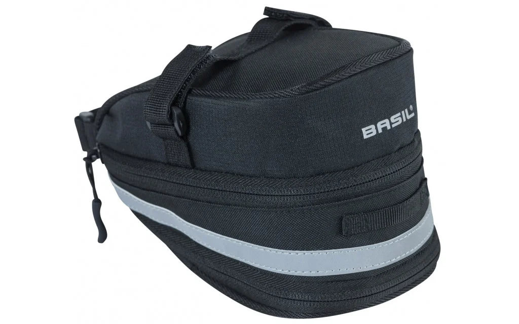 Basil Mada Saddlebag - Black