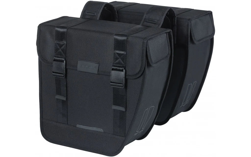 Tas Basil Tour Dubbel 28L - Zwart
