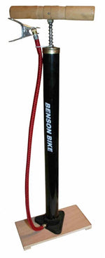 Bicycle pump with plank and hose - Benson