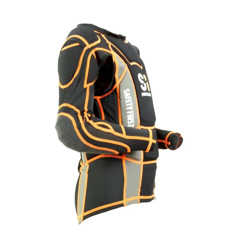 Body Protector - S1 Defense Pro 2.0 Jacket - Black/Orange