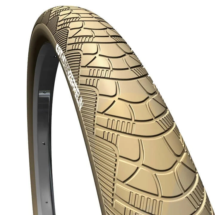 Buitenband CST Zeppelin  28 x 1.75 x 2" / 47-622mm Antilek - Khaki met reflectie