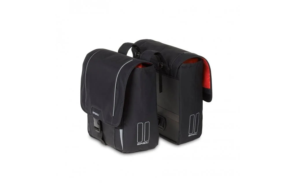 Tas Basil Sport Design-Dubbel Zwart - 32 Liter